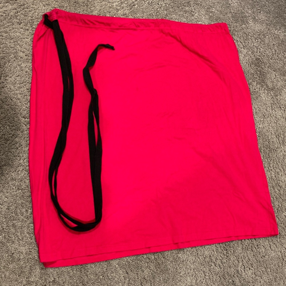 Hot pink, American apparel 100 way wrap skirt/dress one size